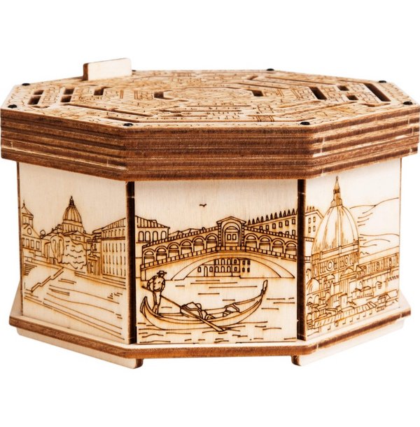 Wooden Secret Maze Box